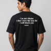 DOBARAA – "Block You"  Oversized Quote Tee