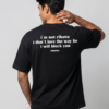 DOBARAA – "Block You"  Oversized Quote Tee