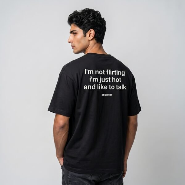 DOBARAA – "Just Hot" Oversized Graphic Tee