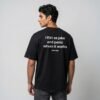 DOBARAA – "Flirt & Panic" Oversized Graphic Tee