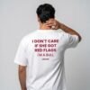 DOBARAA – "Red Flags" Oversized Graphic Tee
