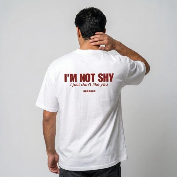 Back_view,_one_hand_touching_202606160006 (3) DOBARAA – "Not Shy" Oversized Graphic Tee