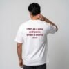 DOBARAA – "Flirt & Panic" Oversized Graphic Tee