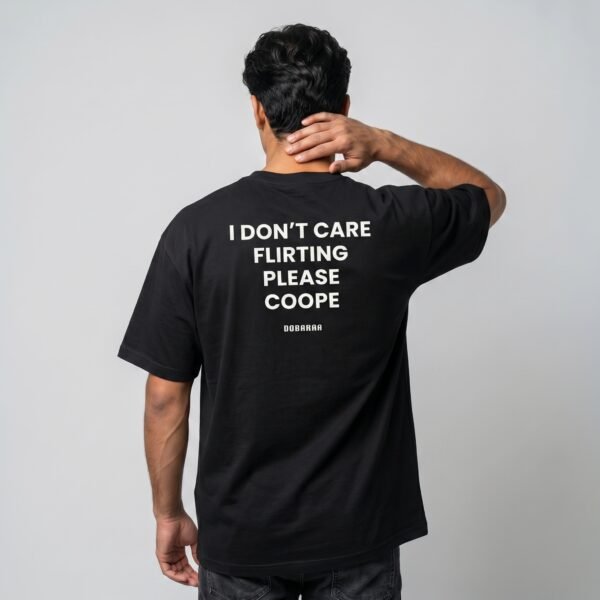 DOBARAA – "Red Flags" Oversized Graphic Tee