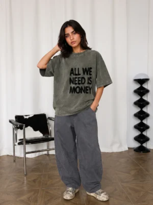 DOBARAA – "All We Need" Oversized Graphic Tee