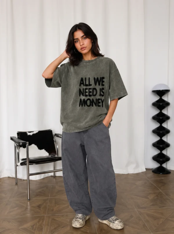 DOBARAA – "All We Need" Oversized Graphic Tee