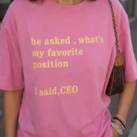 DOBARAA – "CEO" Oversized Graphic Tee