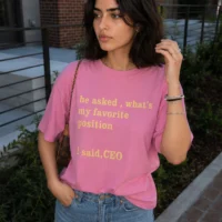 DOBARAA – "CEO" Oversized Graphic Tee